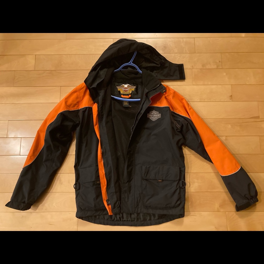 Harley Davidson motorcycle rain suit 2pc set